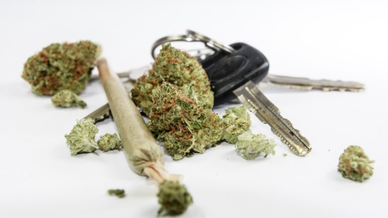 Car keys and cannabis