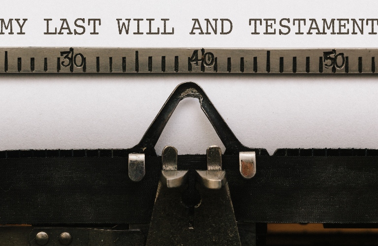 My Last Will and Testament